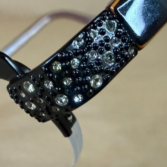 Vintage Jennifer Lopez JLO JL112 003 Semi-Rimless Eyeglass Frames Y2K Sz. 49-17 - Picture 7 of 9